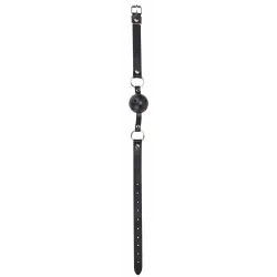 Ouch! Bâillon Boule gag Strap Noir
